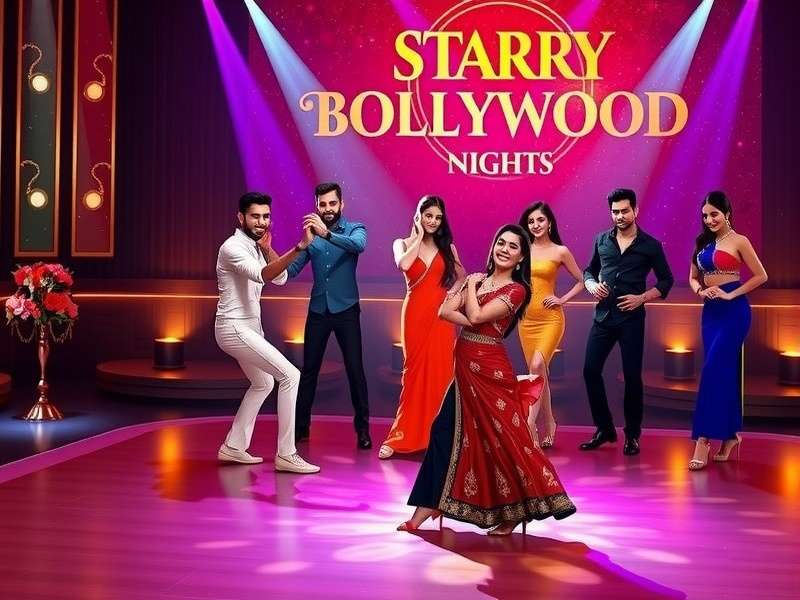 Starry Bollywood Nights celebrity duet mode with virtual Bollywood star